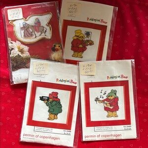 Vintage Paddington Bear From Christmas 1998 Ornaments